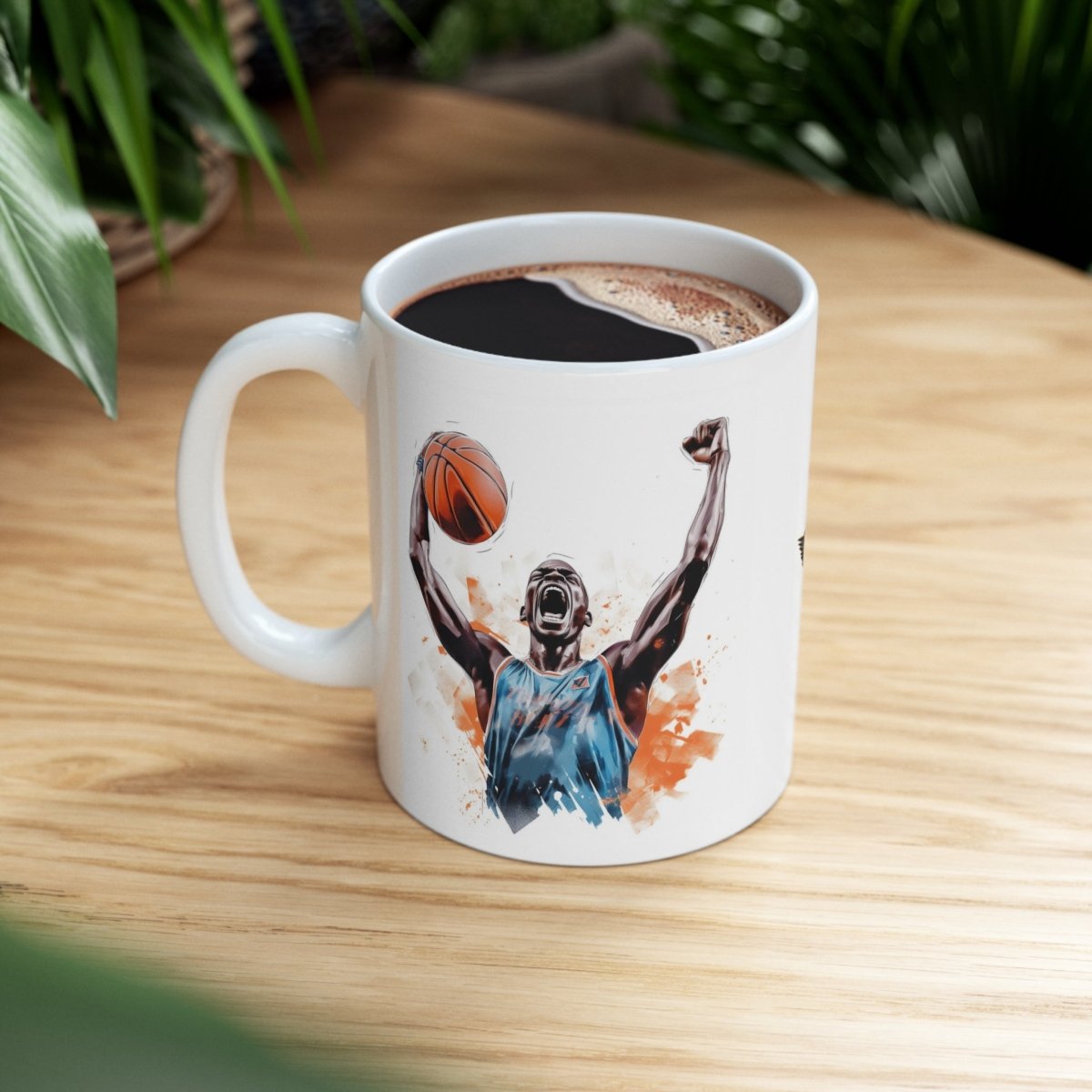 Champions Embrace the Victory Basketball Mug - Victoriousvibes
