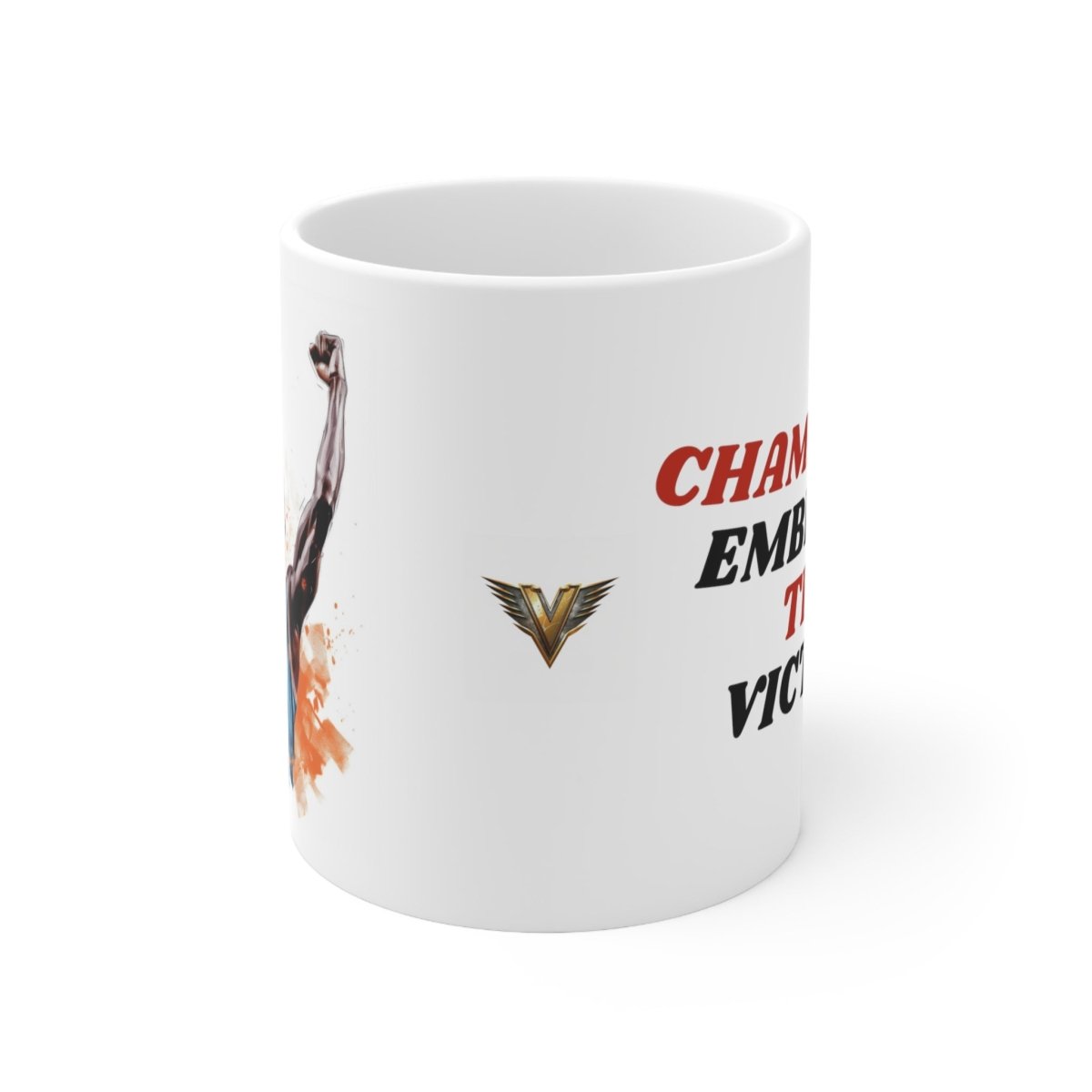 Champions Embrace the Victory Basketball Mug - Victoriousvibes