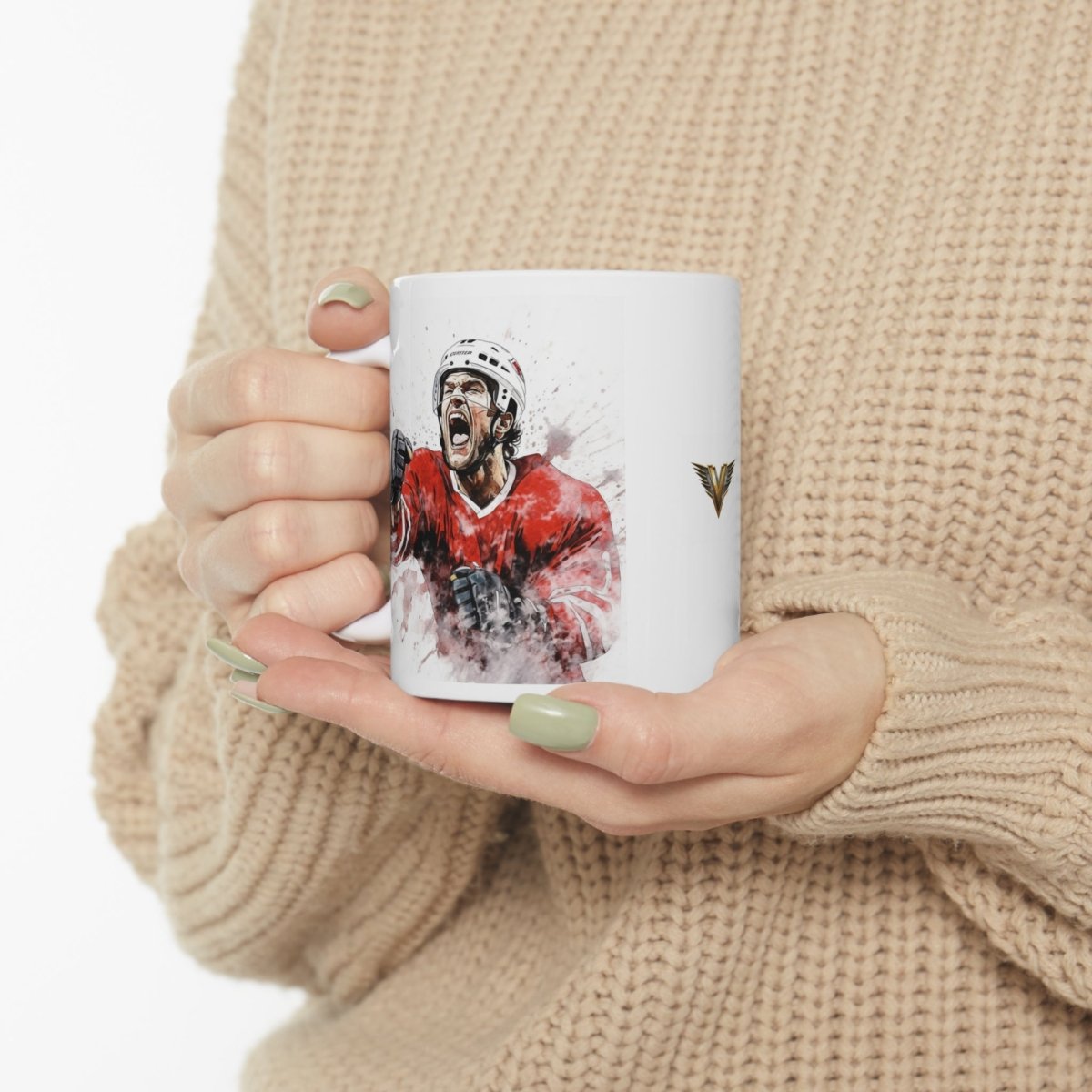 Champions Embrace the Victory Hockey Mug - Victoriousvibes