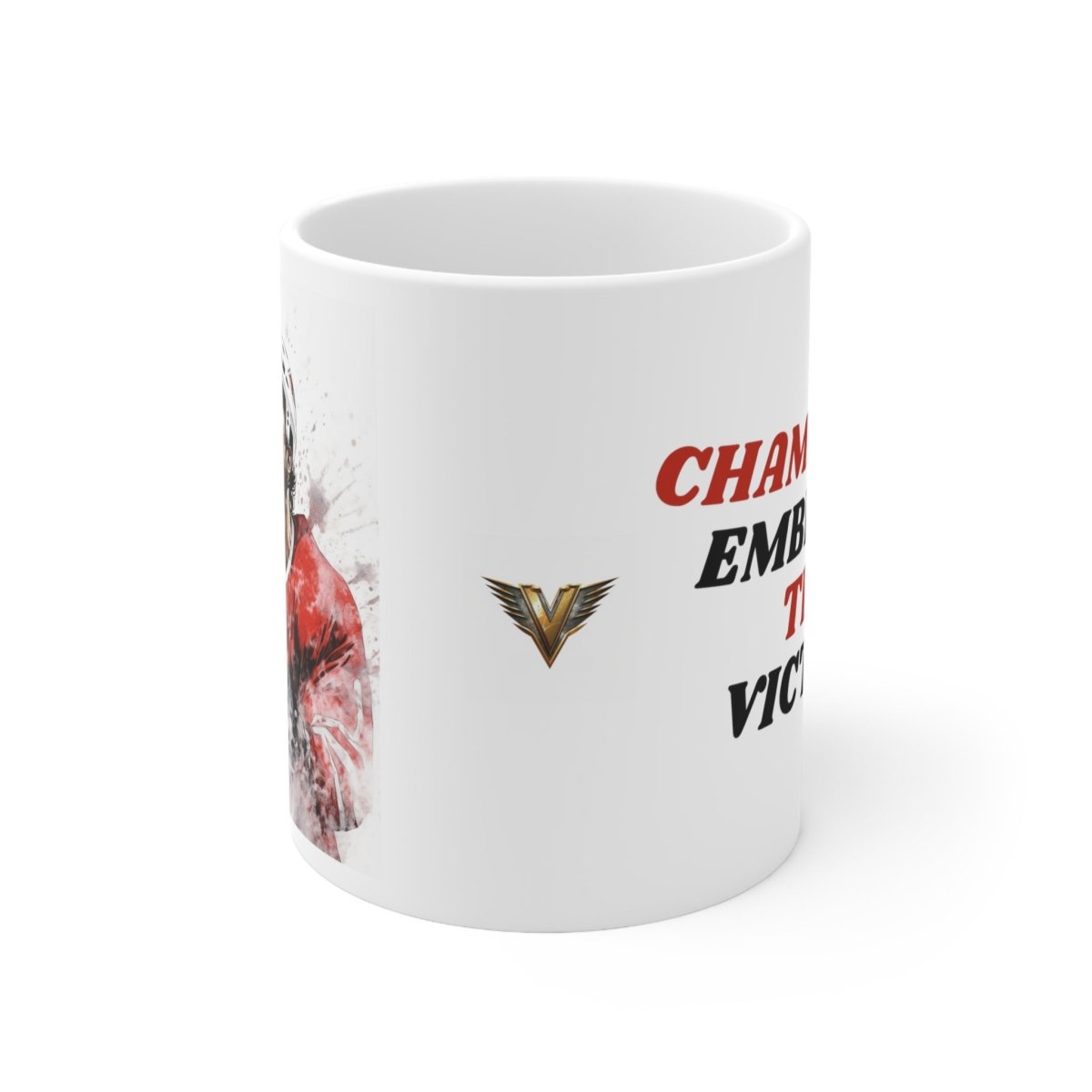 Champions Embrace the Victory Hockey Mug - Victoriousvibes