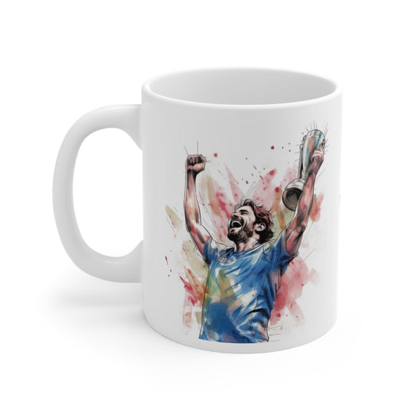 Champions Embrace the Victory Soccer/Football Mug - Victoriousvibes