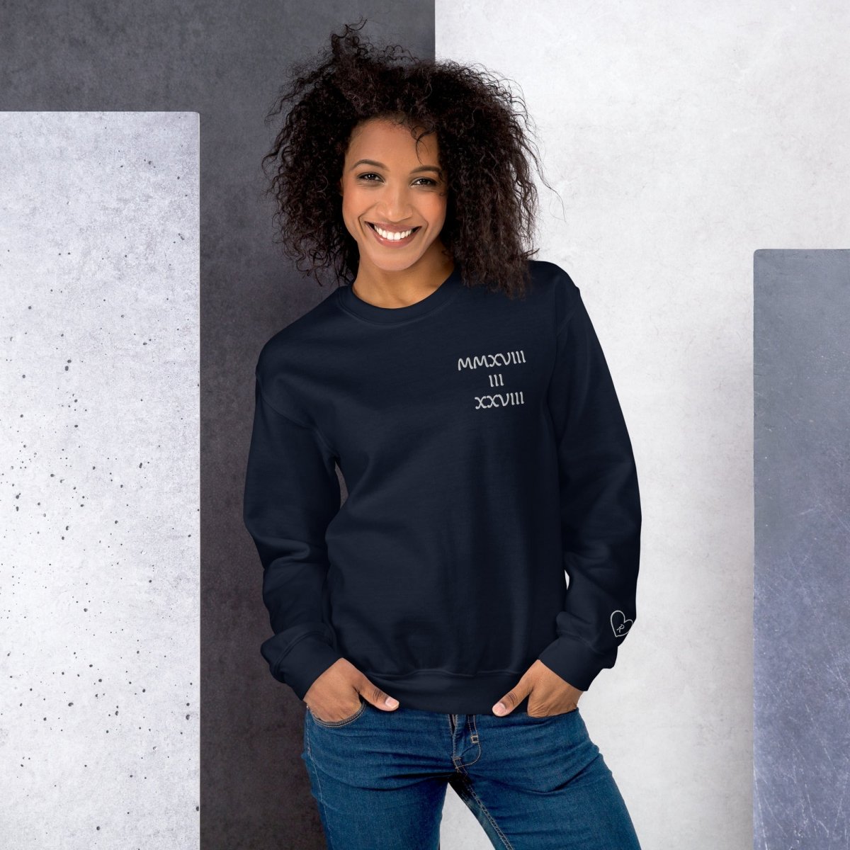 Custom Date Sweatshirt - Victoriousvibes