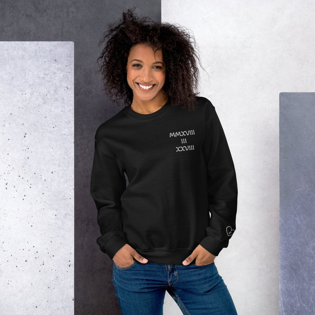 Custom Date Sweatshirt - Victoriousvibes