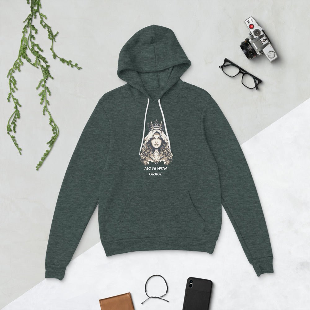 Queen Fleece Hoodie - Victoriousvibes