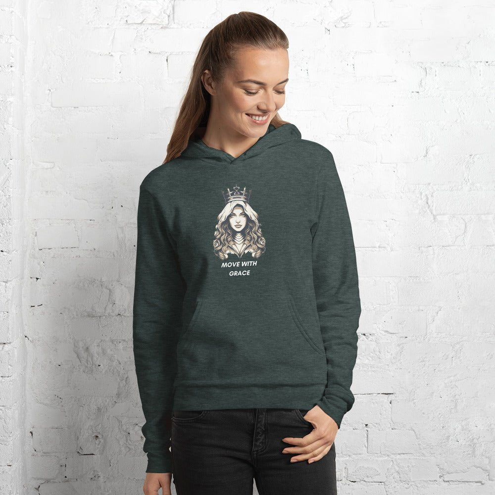 Queen Fleece Hoodie - Victoriousvibes