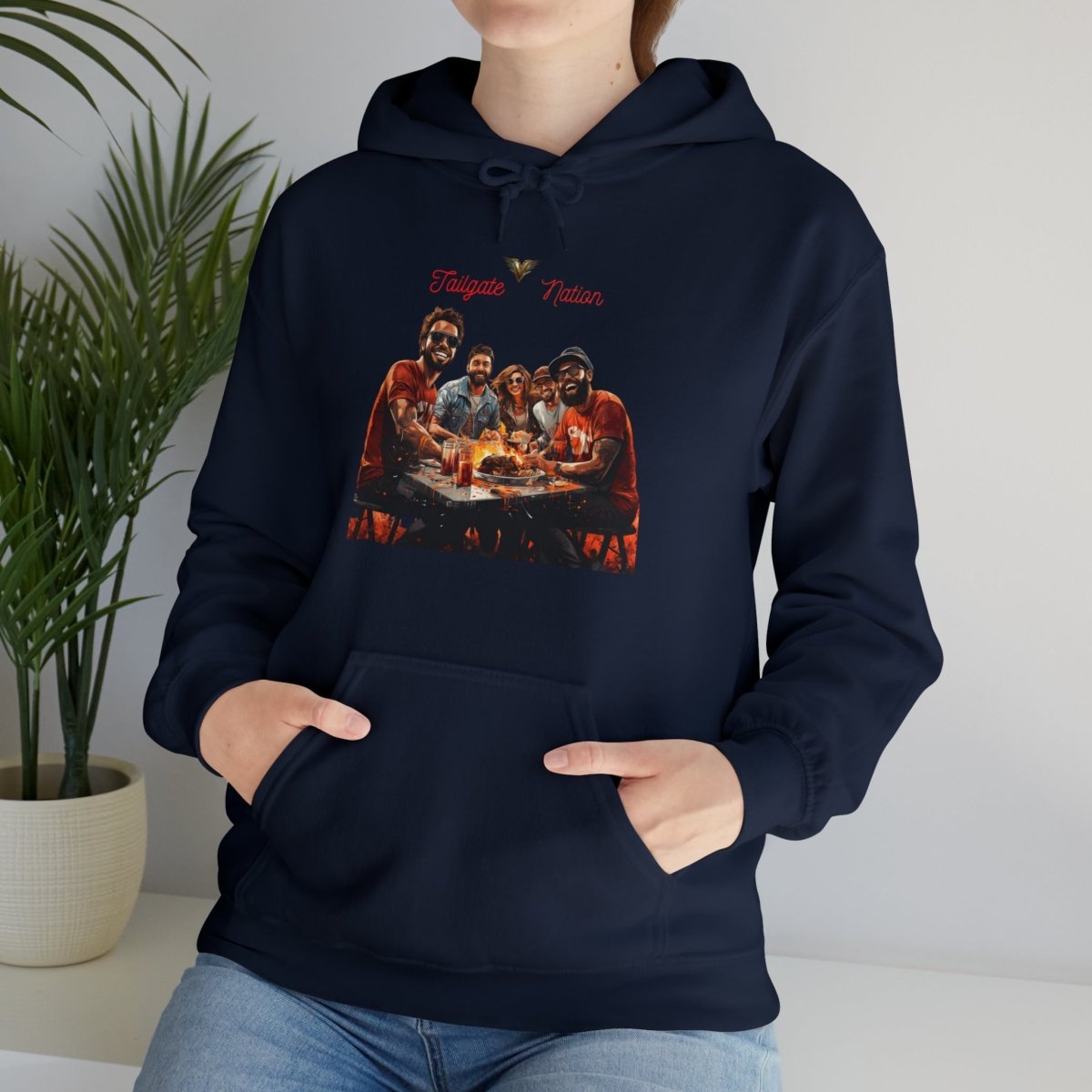 Tailgate Nation Football Unisex Hoodie - Victoriousvibes