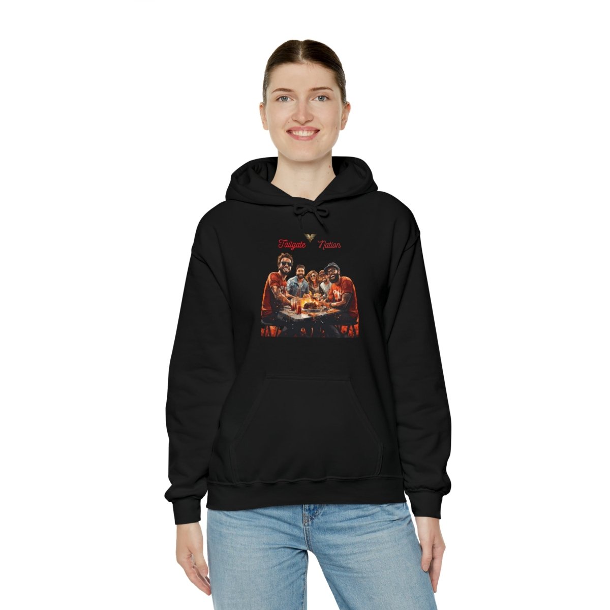 Tailgate Nation Football Unisex Hoodie - Victoriousvibes