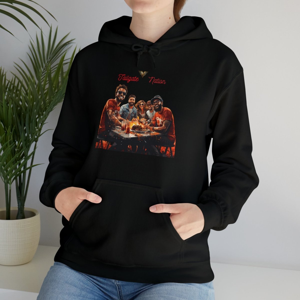 Tailgate Nation Football Unisex Hoodie - Victoriousvibes