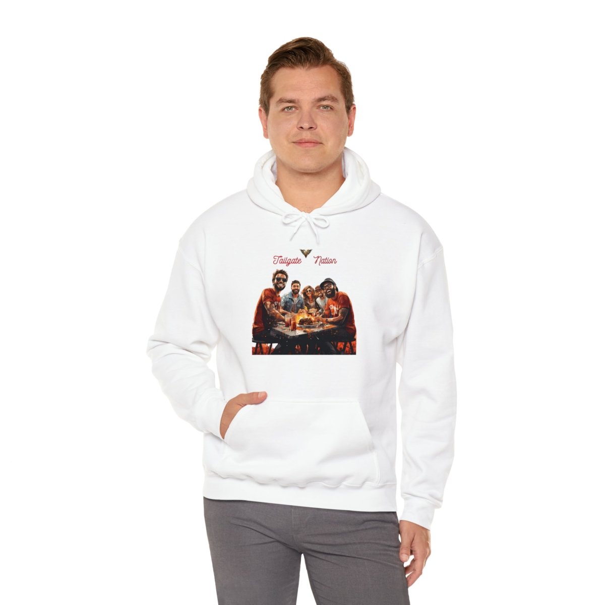 Tailgate Nation Football Unisex Hoodie - Victoriousvibes